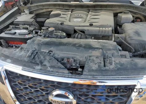 2017 Nissan Armada Sv из США, поврежденный, VIN JN8AY2ND9H9008162